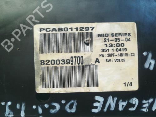 Instrument cluster RENAULT MEGANE II (BM0/1_, CM0/1_) | BP9348101C47