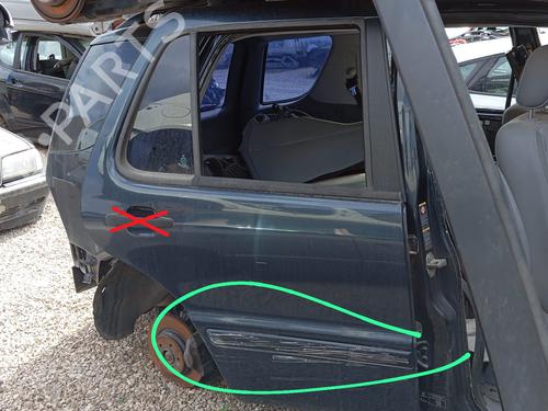 Used Right rear door MERCEDES-BENZ M-CLASS (W163) ML 270 CDI (163.113) (163 hp) 17360747
