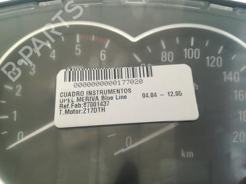 Kombinert Instrument OPEL MERIVA A MPV (X03) 1.7 CDTI (E75) | BP9354717C47 