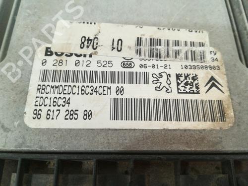 Engine control unit (ECU) PEUGEOT 206 Hatchback (2A/C)  | BP9349241M57 