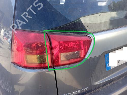 Left tailgate light PEUGEOT 4007 (VU_, VV_) 2.2 HDi | BP29078597C79