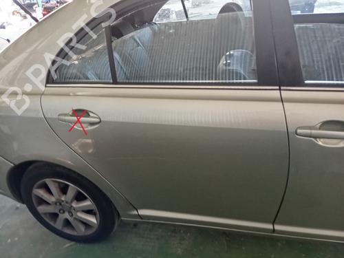Used Right rear door Right rear door TOYOTA AVENSIS (_T25_) 1.8 VVT-i (ZZT251_, ZZT251R) (129 hp) 36504593 36504593