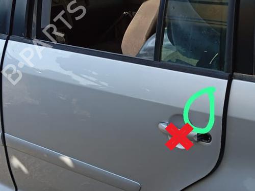 Used Left rear door VW TOURAN (1T1, 1T2) [2003-2010]  16233227