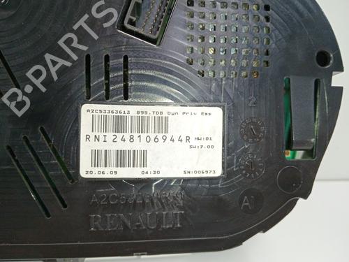 Instrument cluster RENAULT MEGANE III Hatchback (BZ0/1_, B3_) 1.6 16V (BZ0H) | BP18265401C47 