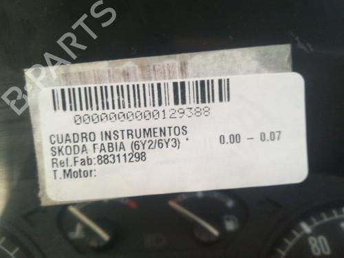 Kombinert Instrument SKODA FABIA I (6Y2)  | BP9348179C47 