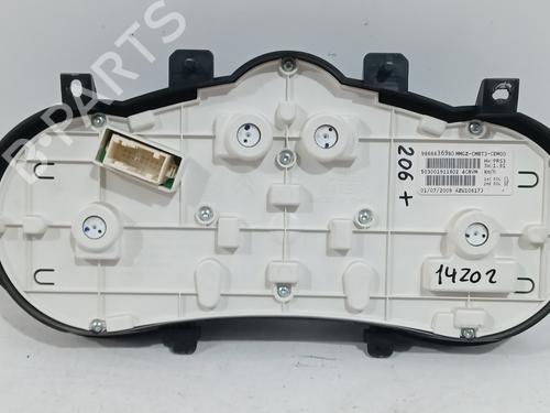 Instrument cluster PEUGEOT 206+ (2L_, 2M_) 1.1 | BP16066340C47 