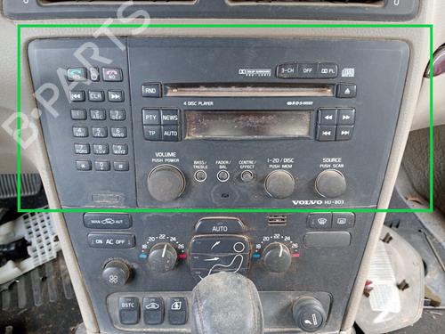 Used Radio VOLVO S60 I (384) 2.4 D (163 hp) 12285308