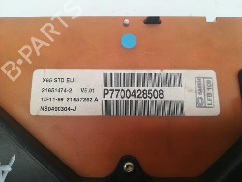 Instrument cluster RENAULT CLIO II (BB_, CB_)  | BP9348131C47 