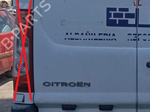 Used Left tailgate CITROËN JUMPY II Van 1.6 HDi 90 8V (90 hp) 29289015