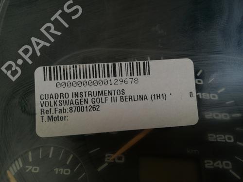 Instrument cluster VW GOLF III (1H1)  | BP9348311C47 