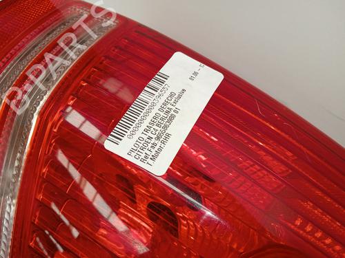Right taillight CITROËN C4 I (LC_)  | BP17106778C35 