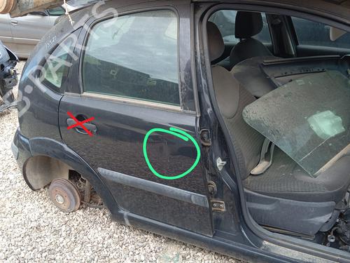 Right rear door CITROËN C3 I (FC_, FN_) 1.4 HDi | BP12285339C5 