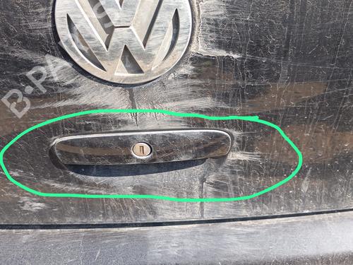Used Tailgate handle VW POLO IV (9N_, 9A_) 1.4 TDI (70 hp) 23565844