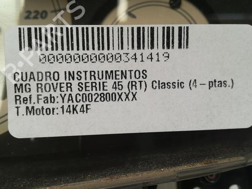 Instrument cluster MG MG ZS 2.0 TD | BP15660208C47 