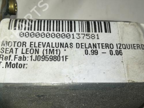 Left front window motor SEAT LEON (1M1)  | BP9350717E21 