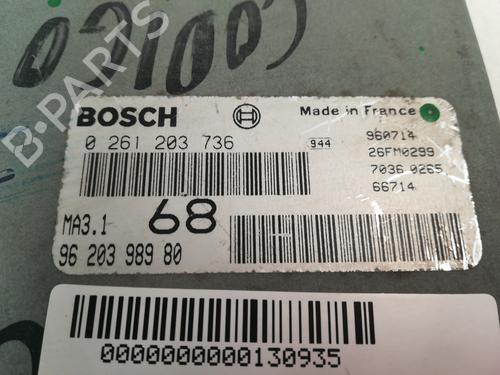 Engine control unit (ECU) CITROËN SAXO (S0, S1)  | BP9348756M57 