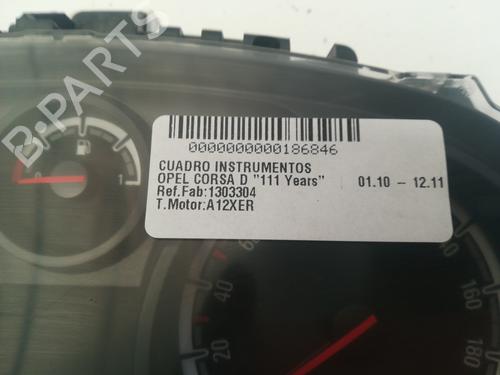 Instrument cluster OPEL CORSA D (S07)  | BP9355113C47 