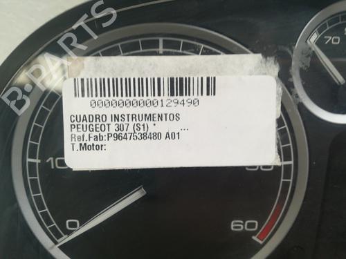 Instrument cluster PEUGEOT 307 (3A/C)  | BP9348238C47 