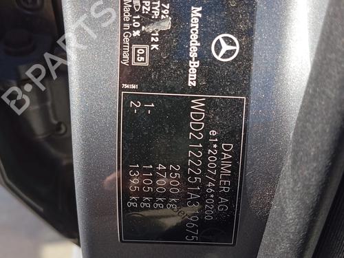 Left sun visor MERCEDES-BENZ E-CLASS T-Model (S212) E 350 CDI (212.225) | BP36323941I1 - Image 7