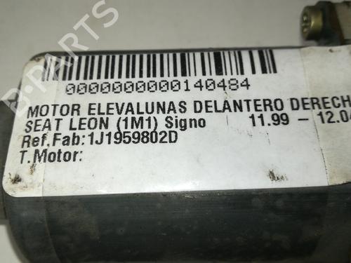 Right front window motor SEAT LEON (1M1) 1.6 16 V | BP9350914E20 