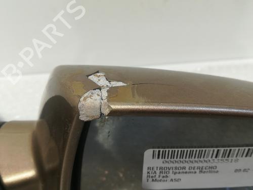 Right mirror KIA RIO I Hatchback (DC) 1.5 16V | BP15660195C27 