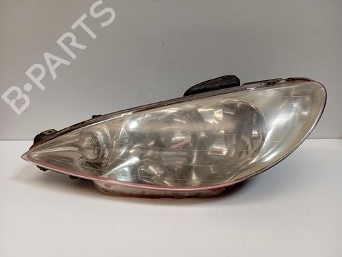 Venstre forlygte PEUGEOT 206 CC (2D) [2000-2008]  21591062
