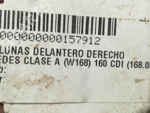 Front right window mechanism MERCEDES-BENZ A-CLASS (W168) A 160 CDI (168.006) | BP9353755C23 