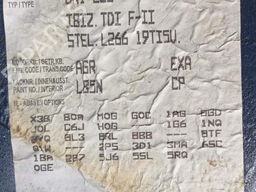 Passenger airbag SEAT IBIZA II (6K1) 1.9 TDI | BP29026017C10 