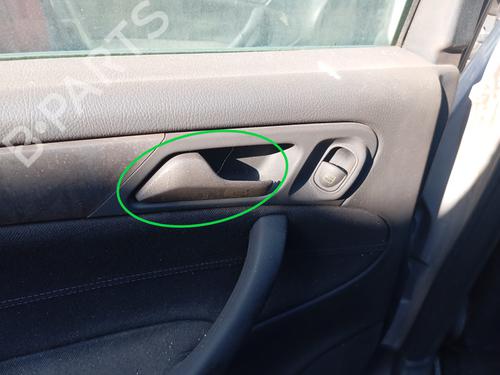 Used Rear left interior door handle MERCEDES-BENZ C-CLASS (W203) [2000-2007]  28951576
