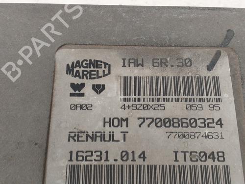 Engine control unit (ECU) RENAULT CLIO II (BB_, CB_)  | BP9349214M57 