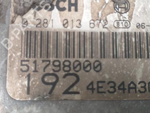 Engine control unit (ECU) FIAT STILO Multi Wagon (192_) 1.9 D Multijet | BP9359904M57 