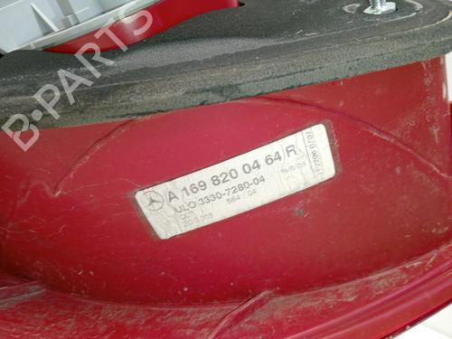 Right taillight MERCEDES-BENZ A-CLASS (W169) A 180 CDI (169.007, 169.307) | BP18347338C35 