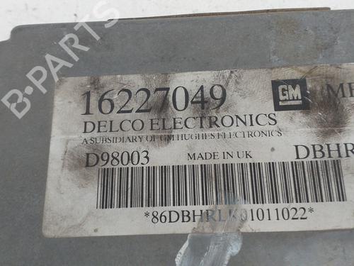 Engine control unit (ECU) OPEL ASTRA G Hatchback (T98)  | BP9349372M57 