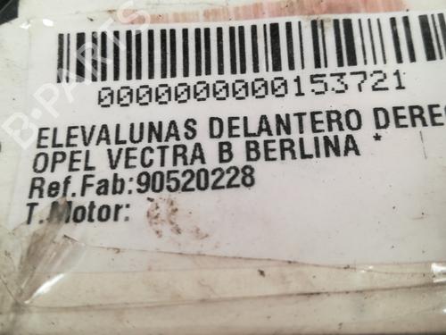 Front right window mechanism OPEL VECTRA B (J96)  | BP9353468C23 