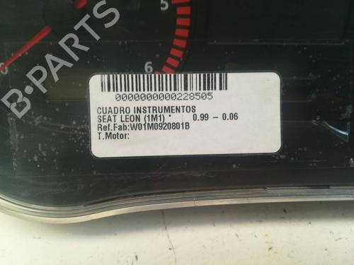 Instrument cluster SEAT LEON (1M1)  | BP9357804C47 