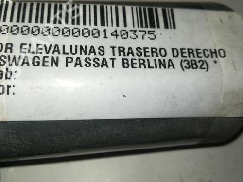 Right rear window motor VW PASSAT B5 (3B2)  | BP9350854E22 