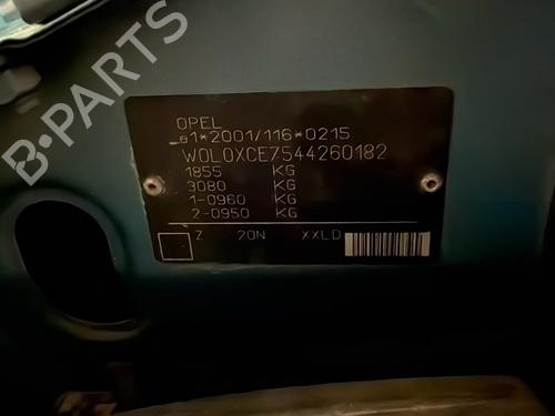 Engine OPEL MERIVA A MPV (X03) 1.6 16V (E75) | BP38485864M1  - Image 7