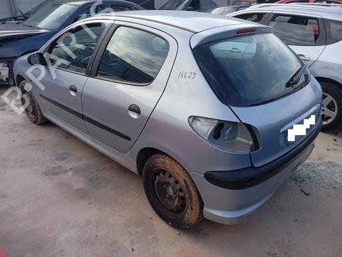 Stoßstange hinten PEUGEOT 206 Hatchback (2A/C) 1.4 LPG | BP24363009C8 