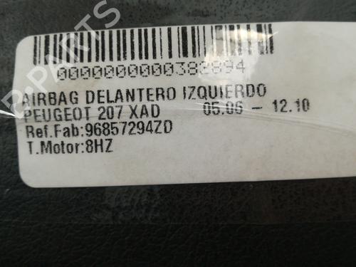 Driver airbag PEUGEOT 207 (WA_, WC_) 1.4 HDi | BP16844006C9 