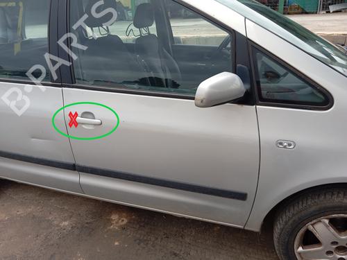 Used Front right exterior door handle VW SHARAN (7M8, 7M9, 7M6) 1.9 TDI (115 hp) 24372067