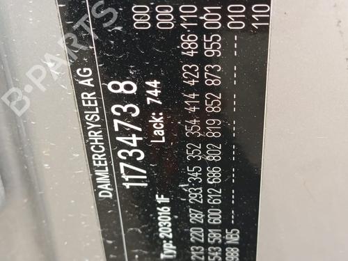 Køler MERCEDES-BENZ C-CLASS (W203) C 270 CDI (203.016) | BP15847716M31