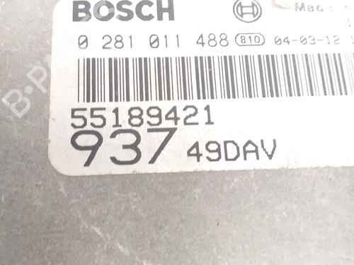 Engine control unit (ECU) ALFA ROMEO 147 (937_)  | BP9349850M57 