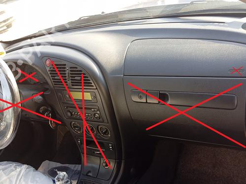 Used Dashboard CITROËN XSARA Coupe (N0) 1.6 16V (109 hp) 29331625