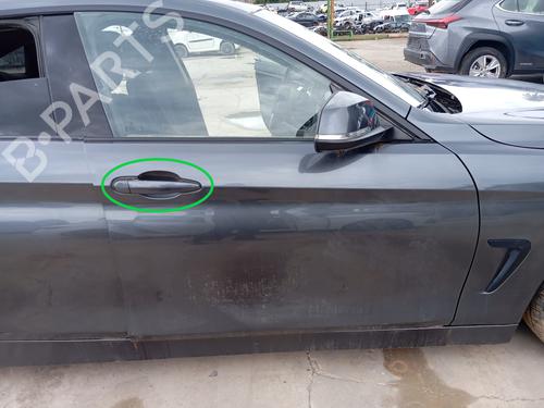 Used Front right exterior door handle BMW 4 Gran Coupe (F36) 418 d (150 hp) 26894937