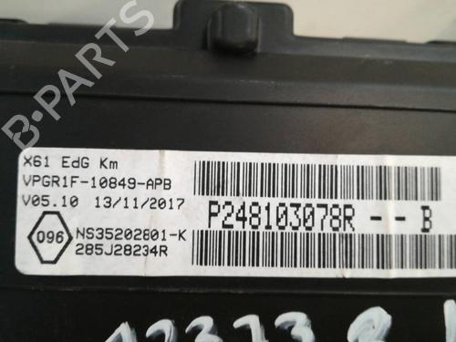 Instrument cluster RENAULT KANGOO / GRAND KANGOO II (KW0/1_) 1.5 dCi 90 (KW05, KW08, KW0G, KW11) | BP9360511C47 