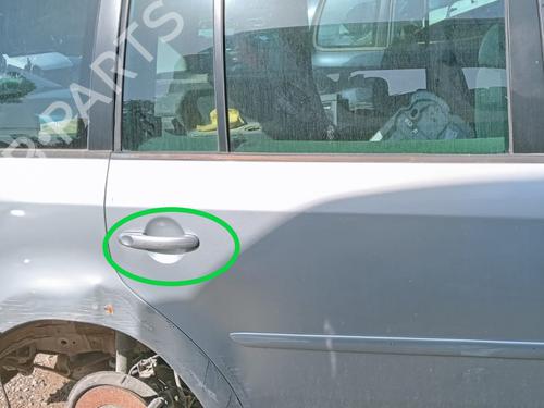 Used Rear right exterior door handle VW TOURAN (1T1, 1T2) 2.0 TDI 16V (140 hp) 16240899
