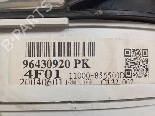 Instrument cluster CHEVROLET NUBIRA Saloon 1.6 | BP27483213C47 