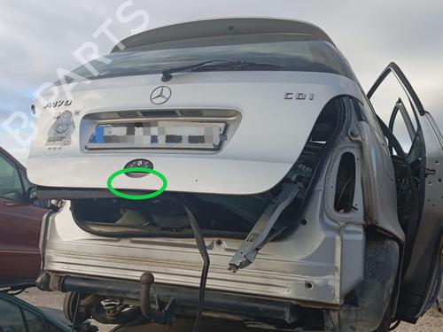 Bagklap lås MERCEDES-BENZ A-CLASS (W168) A 170 CDI (168.009, 168.109) (95 hp) 24404394