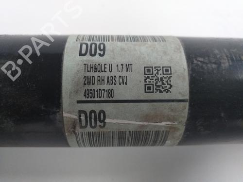 Right front driveshaft KIA SPORTAGE IV (QL, QLE) 1.7 CRDi | BP24893658M39 