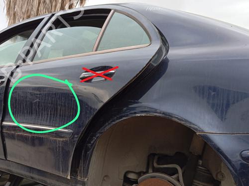 Used Left rear door MERCEDES-BENZ E-CLASS (W211) E 270 CDI (211.016) (177 hp) 12295381